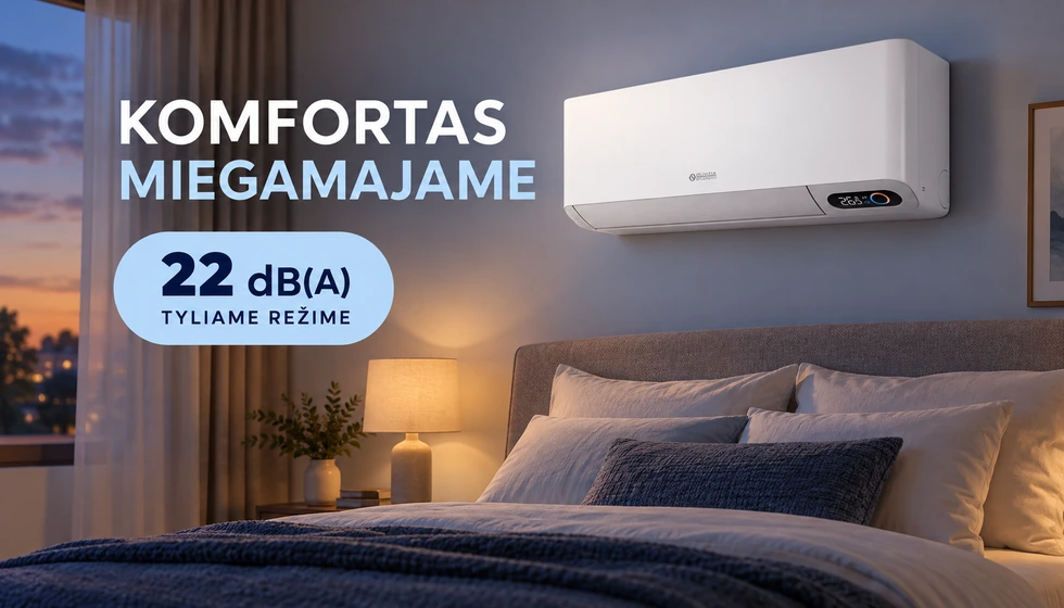 Alysea E Inverter 12 – Naudojimas miegamajame