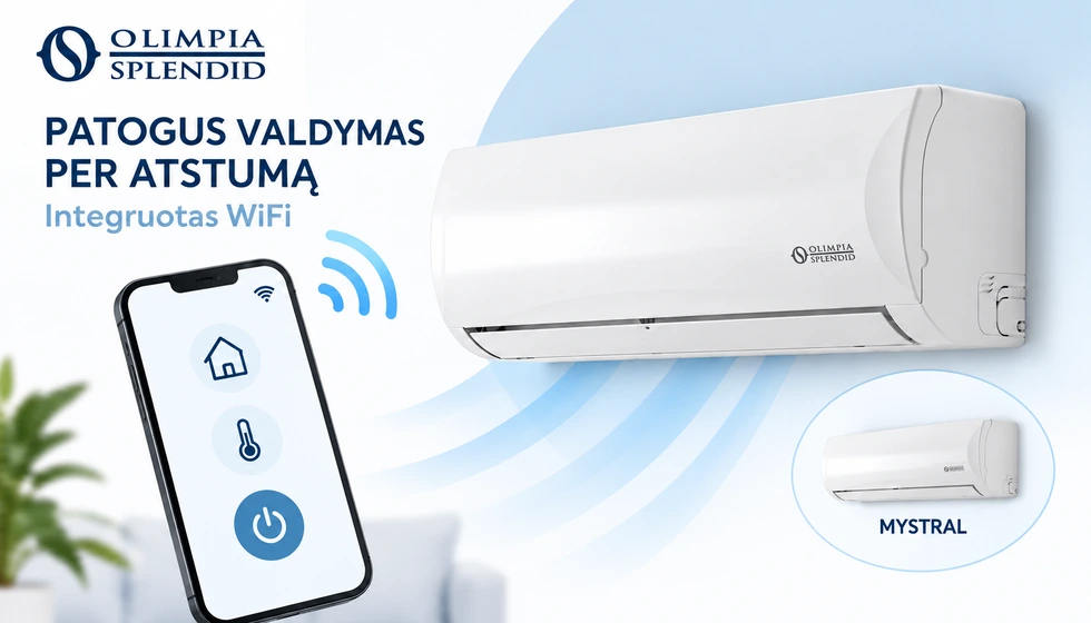 Mystral S1 E Inverter 18 WiFi – Integruotas WiFi