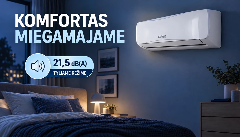 Alyas Pro E Inverter 9 – Naudojimas miegamajame