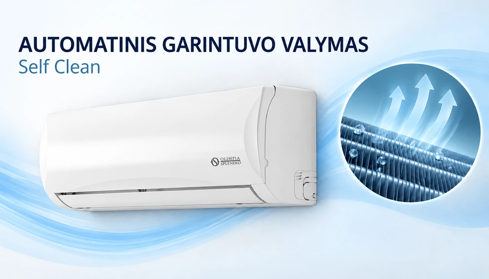 Mystral S1 E Inverter 18 WiFi – Self Clean funkcija