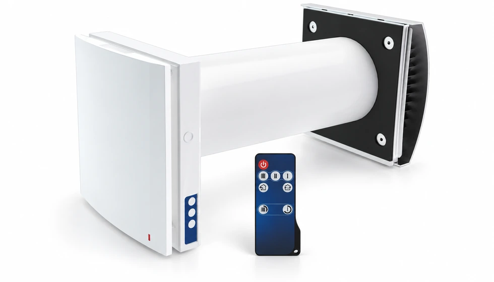 Blauberg Vento Expert A50-1 S10 W V.2 su valdymo pultu