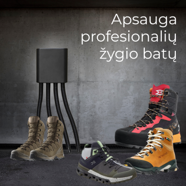 ADAX Batų džiovintuvas ST3D JUODAS