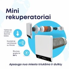 Oro kokybės sprendimai Jūsų daugiabutyje: Blauberg mini rekuperatoriai Oro kokybės sprendimai Jūsų daugiabutyje: Blauberg mini rekuperatoriai