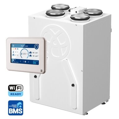 REKUPERATORIUS KOMFORT EC SB250-E S25 ENTALPINIS
